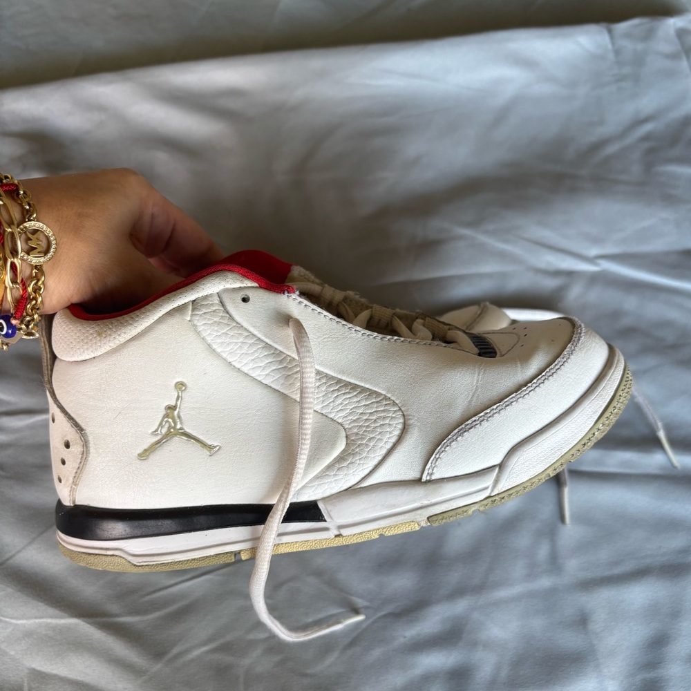 Jordan Kids Sneakers - White and Red